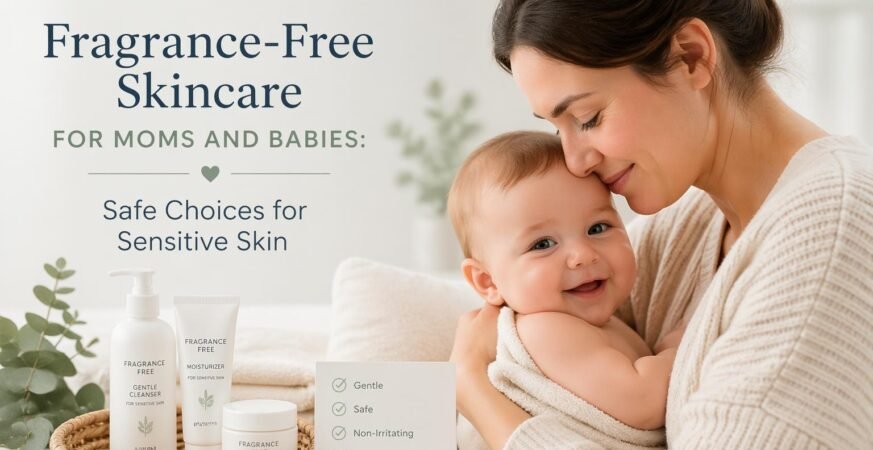 Fragrance-Free Skincare for Moms and Babies Safe Choices for Sensitive Skin