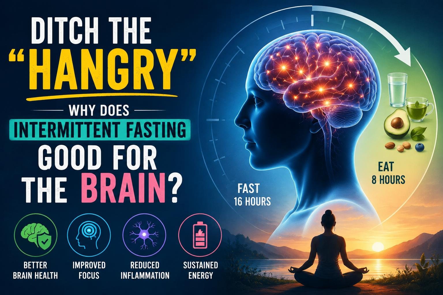 Ditch the Hangry, Why Does Intermittent Fasting Good for the Brain